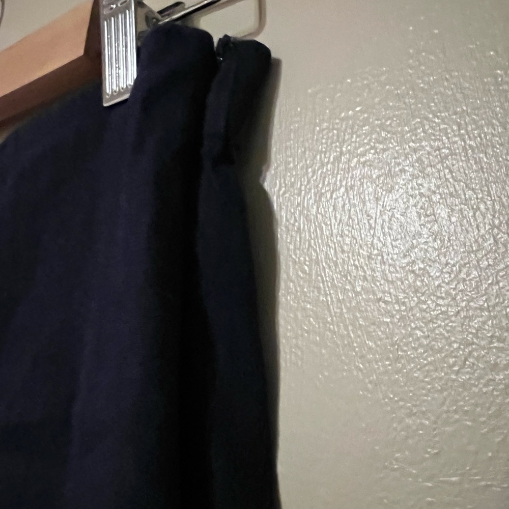 J. Jill Women's Navy Pull On Linen Blend Pants Size Small - Picture 3 of 7